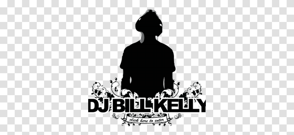 Bill Kelly Stickers, Silhouette, Poster, Advertisement, Person Transparent Png