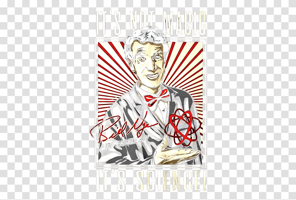 Bill Nye Baby Onesie Poster, Advertisement, Person, Performer, Comics Transparent Png
