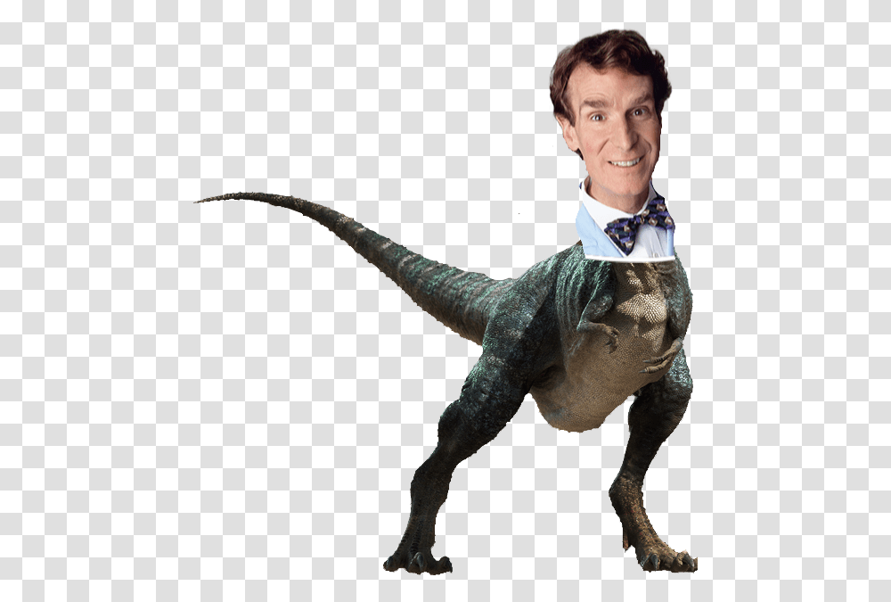 Bill Nye, Dinosaur, Reptile, Animal, T-Rex Transparent Png