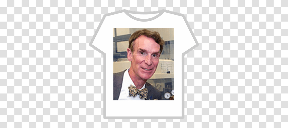 Bill Nye T Shirt Roblox T Shirt Roblox Bendy, Person, Human, Clothing, Apparel Transparent Png