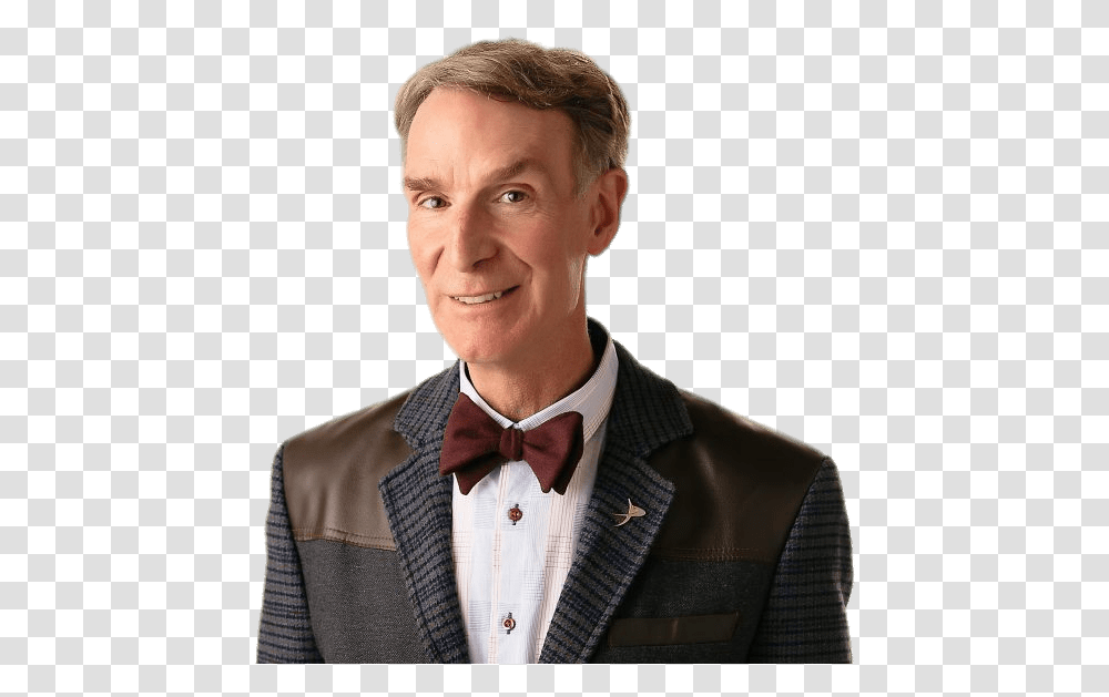 Bill Nye The Science Guy, Person, Suit, Overcoat Transparent Png