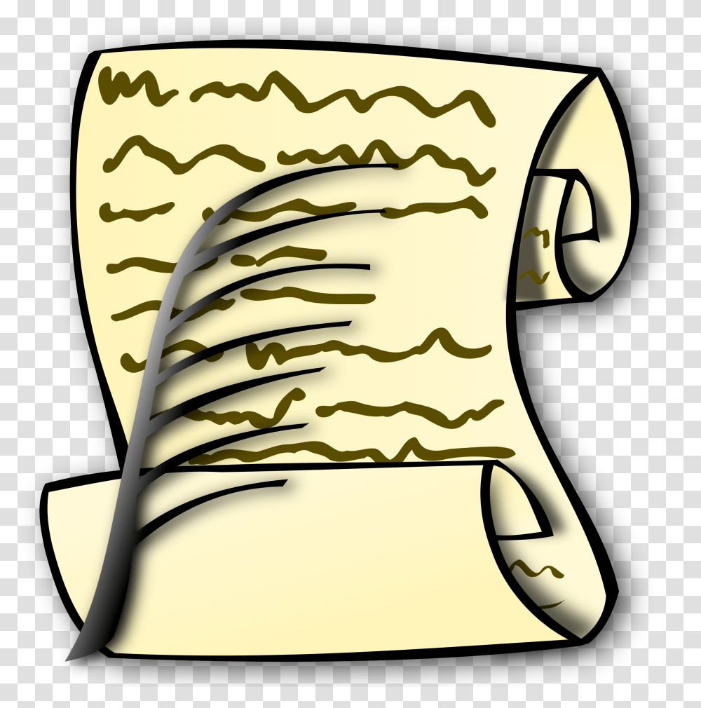Bill Of Rights Symbol, Scroll Transparent Png
