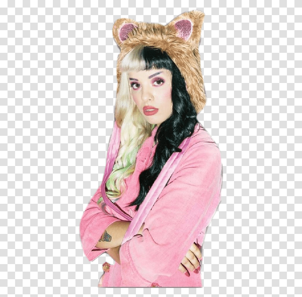Billboard Melanie Martinez Photoshoot, Face, Person, Hair, Costume Transparent Png