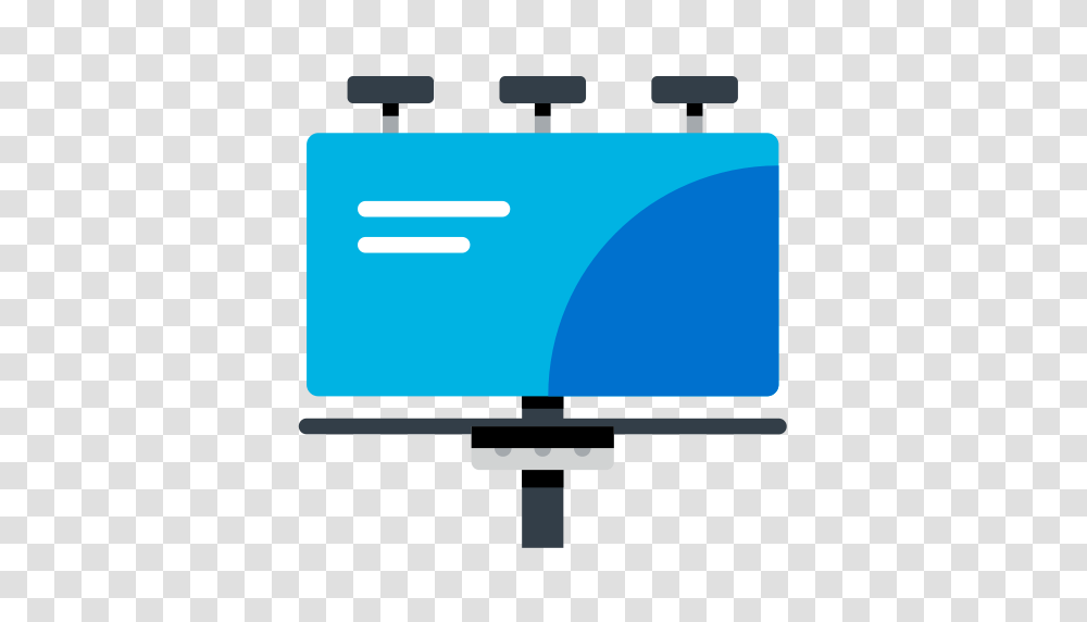 Billboard Simple Multicolor Icon With And Vector Format, Monitor, Screen, Electronics, Display Transparent Png