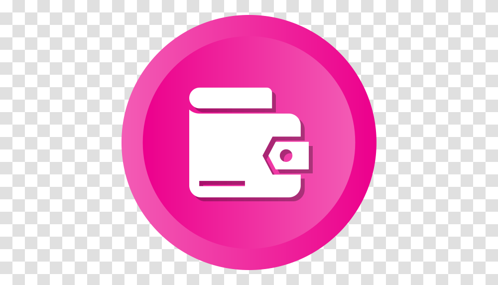 Billfold Money Wallet Card Business And Finance Holder Icon, Purple, First Aid Transparent Png