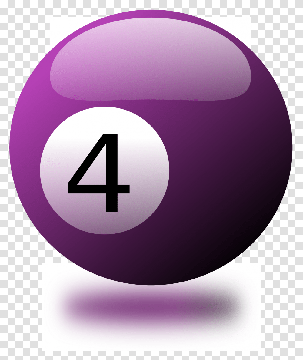 Billiard Balls Photo Pool Ball Background, Number, Symbol, Text, Purple Transparent Png