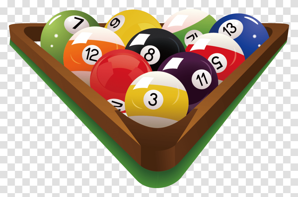 Billiard, Sport, Number Transparent Png