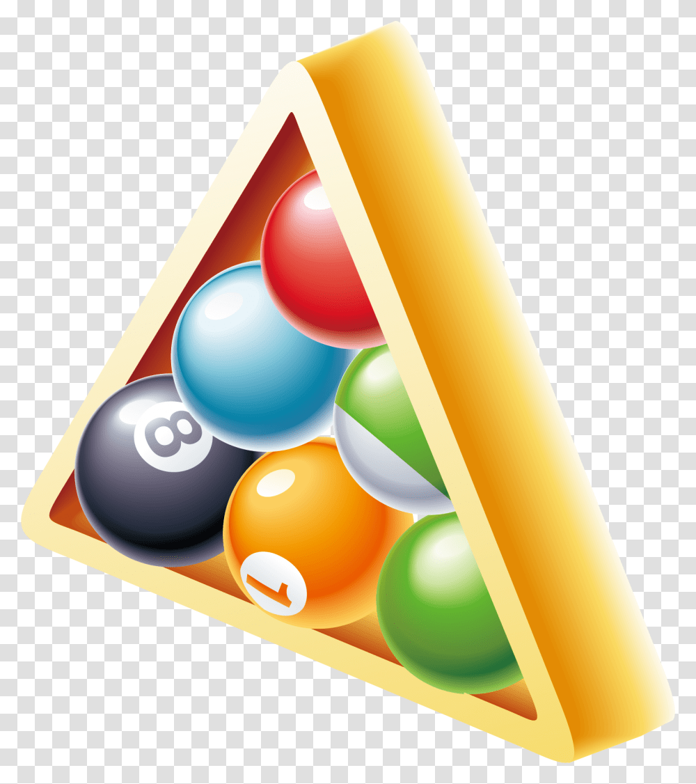 Billiard, Sport, Triangle, Food, Egg Transparent Png