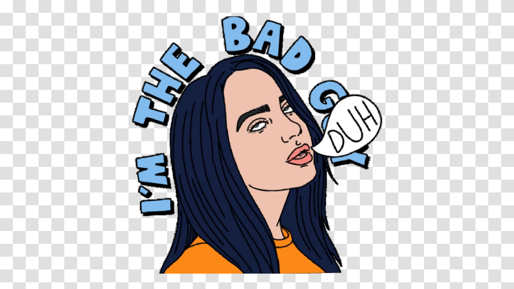 Billie Eilish For Adult, Person, Art, Female, Girl Transparent Png