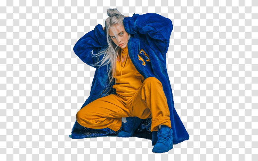 Billie Eilish Magazine Cover, Costume, Person, Sleeve Transparent Png