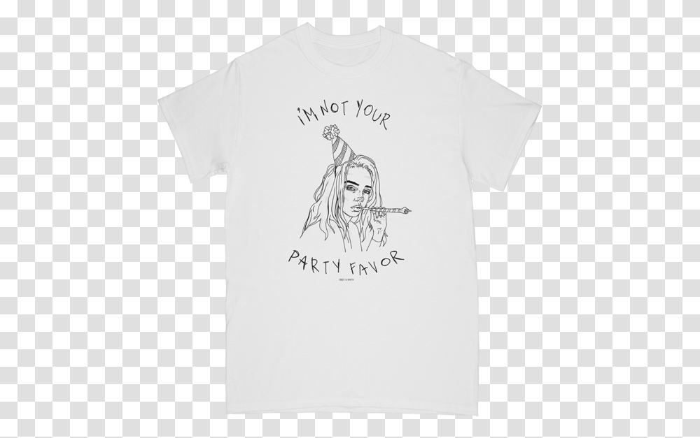 Billie Eilish Merch Party Favor, Apparel, T-Shirt, Person Transparent Png