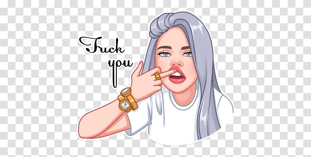 Billie Eilish Whatsapp Stickers Stickers Cloud In 2020 Billie Eilish Stickers Telegram, Face, Person, Female, Clothing Transparent Png