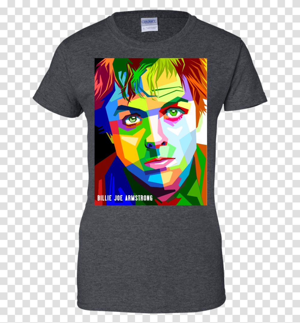 Billie Joe Amstrong In Wpap T Shirt Amp Hoodie Drink And I Know Things Rick, Apparel, T-Shirt Transparent Png
