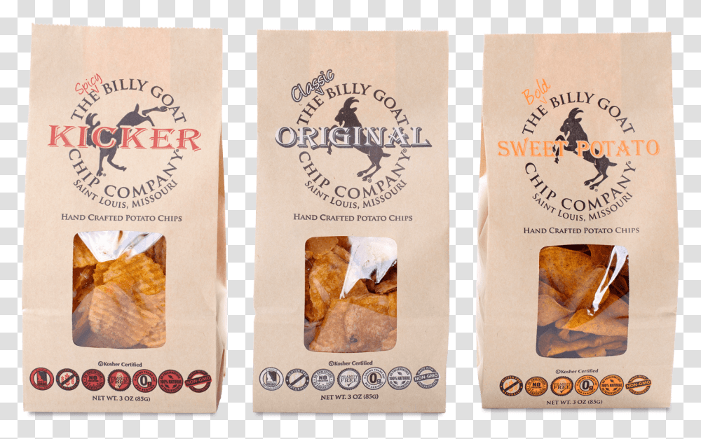 Billy Goat Chips, Food, Advertisement, Pastry Transparent Png