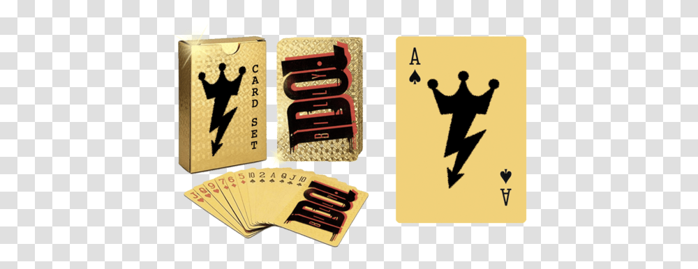 Billy Idol Shiny Gold Logo Playing Cards Billy Idol Billy Idol Symbol, Text, Number, Person, Human Transparent Png