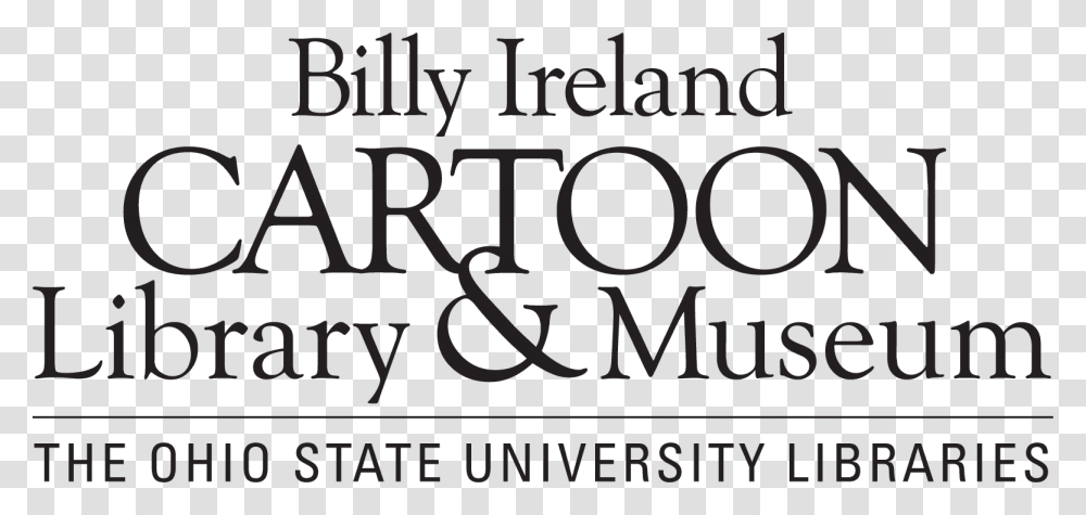 Billy Ireland Cartoon Library Amp Museum Logo Circle, Alphabet, Word, Letter Transparent Png