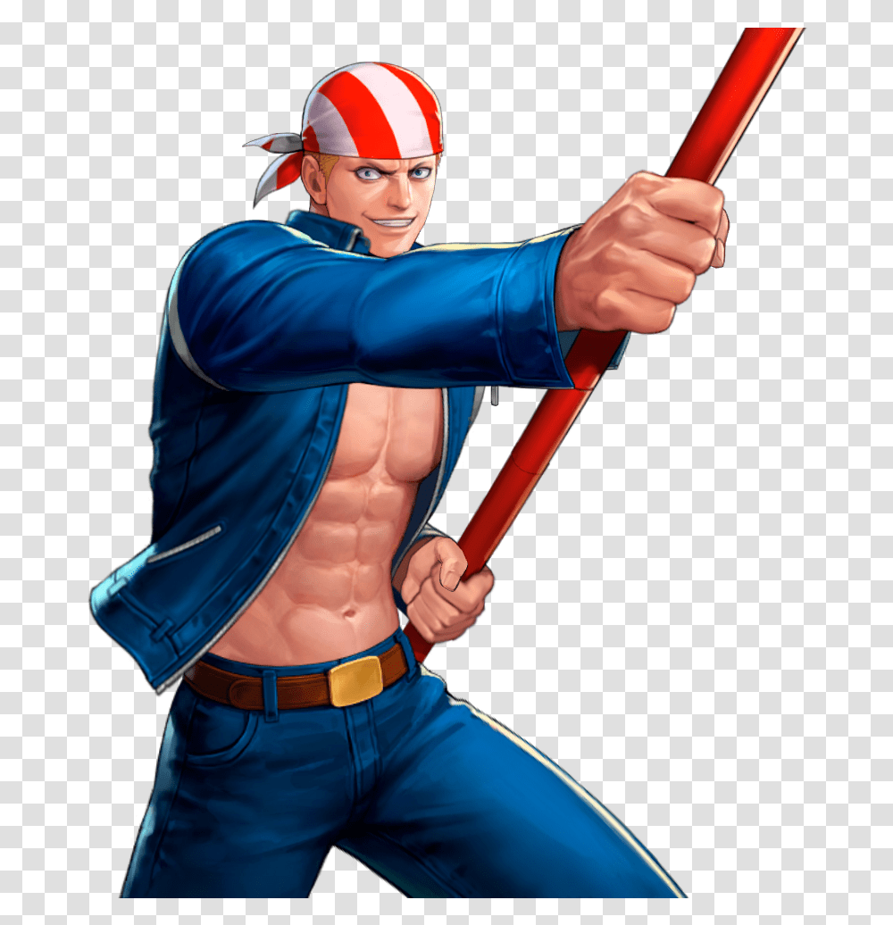 Billy Kane Art King Of Fighters All Stars 98, Person, Helmet, Sport, Costume Transparent Png