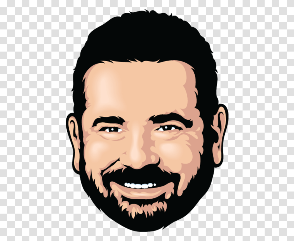 Billy Mays Download Billy Mays, Face, Person, Head, Beard Transparent Png