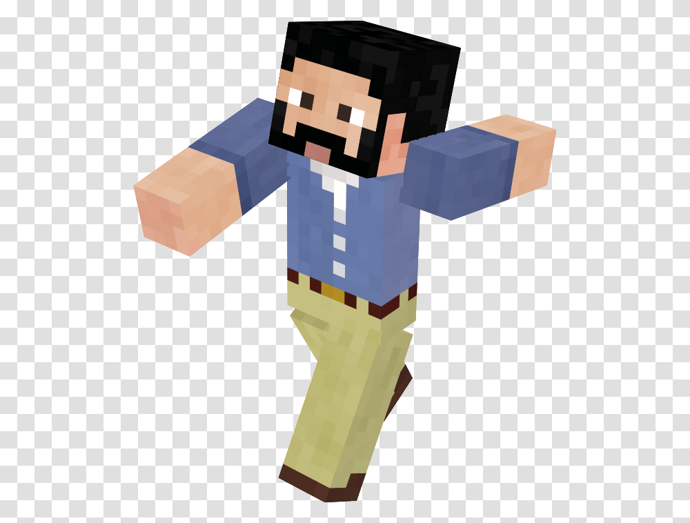 Billy Mays Minecraft Skin, Toy Transparent Png
