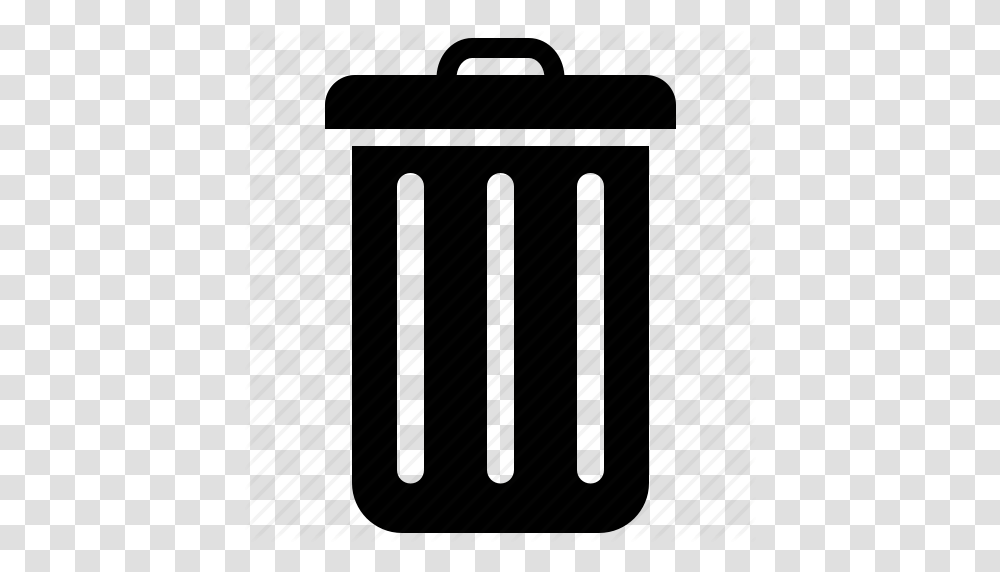 Bin Can Garbage Trash Icon, Cylinder, Pillar, Architecture, Building Transparent Png