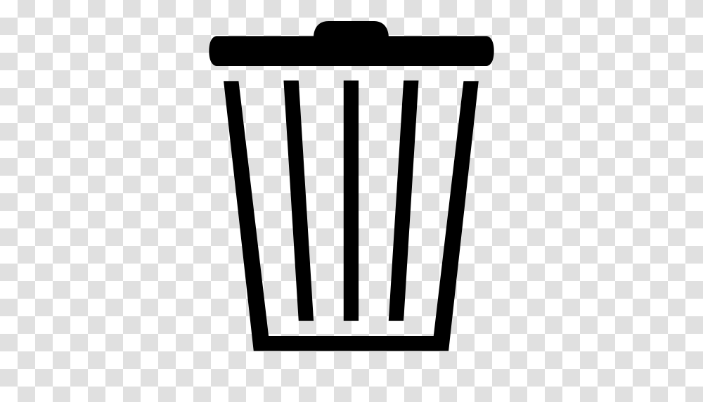 Bin Delete Editor Garbage Recycle Remove Stroke Trash Icon, Gray, World Of Warcraft Transparent Png