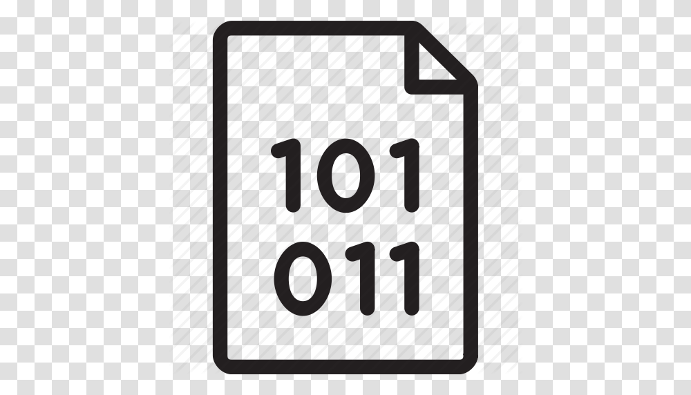 Binary Code Document Documents Icon, Number, Alphabet Transparent Png