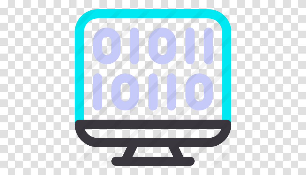 Binary Code, Number, Shopping Cart Transparent Png