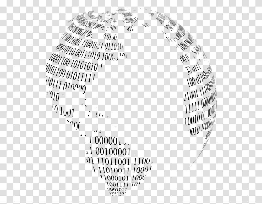 Binary Globe, Gray, World Of Warcraft Transparent Png