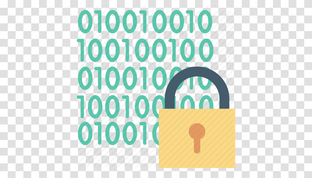 Binary Lock Binary Numbers Digital Lock Padlock Security, Poster, Advertisement Transparent Png