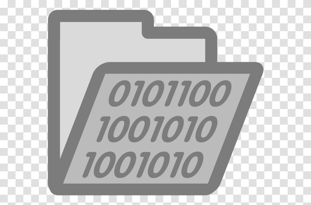 Binary Number Binary File Directory Computer Icons Binary Clipart, File Binder Transparent Png