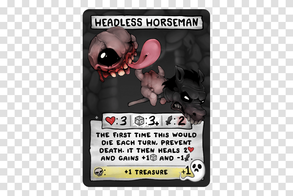 Binding Of Isaac Four Souls All Cards, Animal, Mammal, Poster Transparent Png