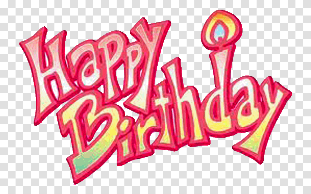 Bing 90th Birthday Clipart Happy Birthday Pink, Graffiti, Label, Sticker Transparent Png
