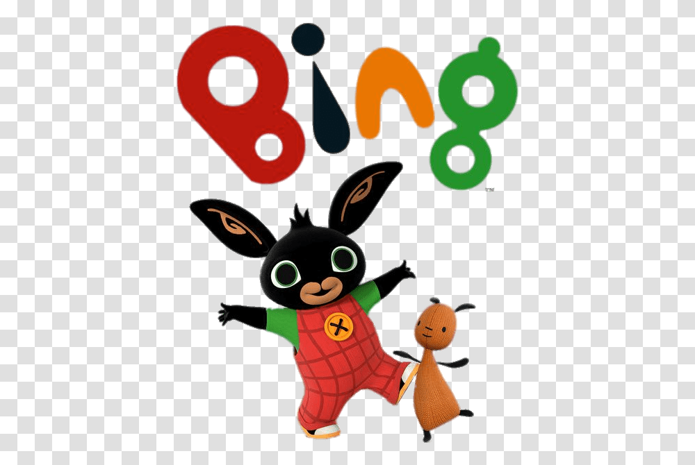 Bing Bunny Logo Cbeebies Bing, Toy Transparent Png