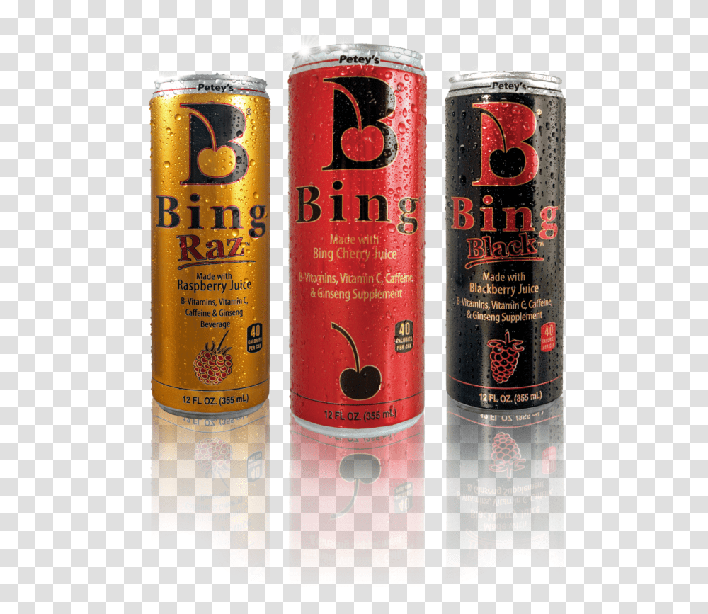 Bing Cherry, Tin, Can, Beer, Alcohol Transparent Png