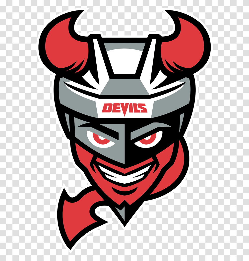 Binghamton Devils Logo And Symbol New Jersey Devils Logos, Label, Text, Trademark, Sticker Transparent Png