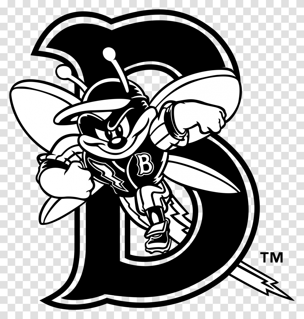 Binghamton Mets, Stencil, Wasp, Bee, Insect Transparent Png
