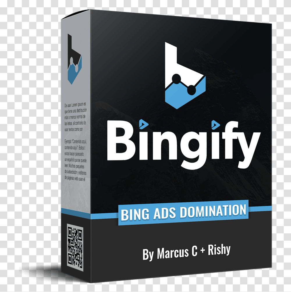 Bingify Review Learn How To Create Ads On Bing Promoting Graphic Design, Label, Electronics, Poster Transparent Png