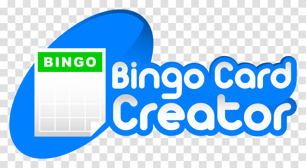 Bingo Card Creator Logo Printable Bingo Cards, Number, Alphabet Transparent Png