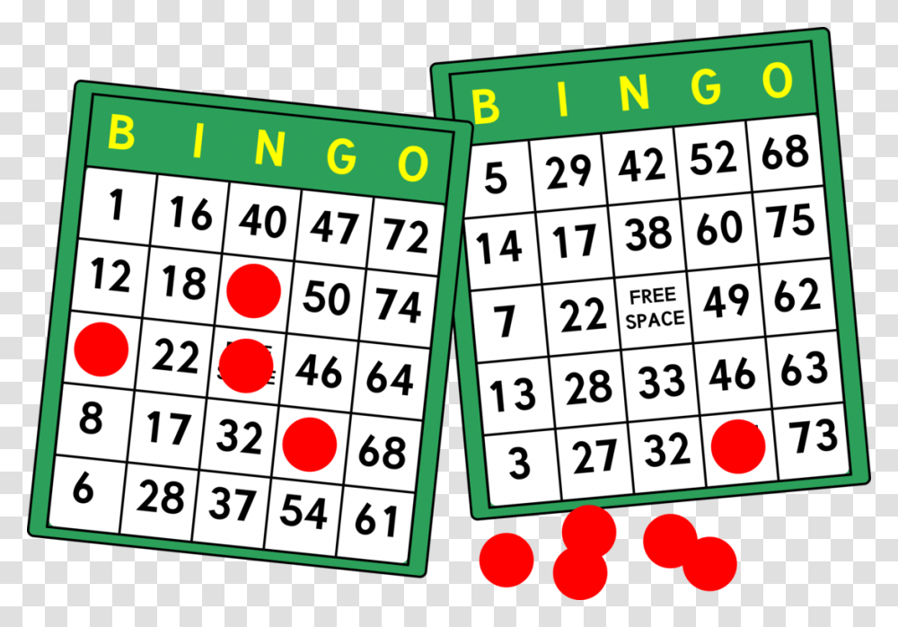 Bingo Card Game Playing Card Download, Calendar, Scoreboard Transparent Png