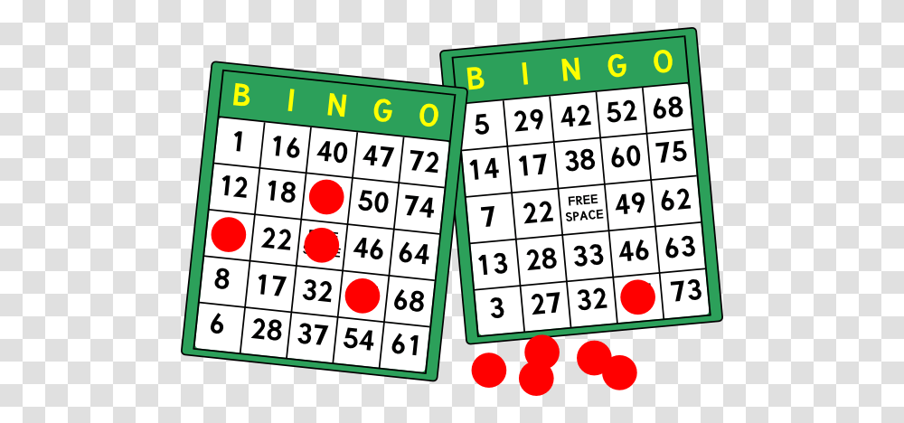 Bingo Cards Clip Art, Calendar, Word, Scoreboard Transparent Png