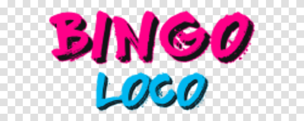 Bingo Loco Logo, Purple Transparent Png