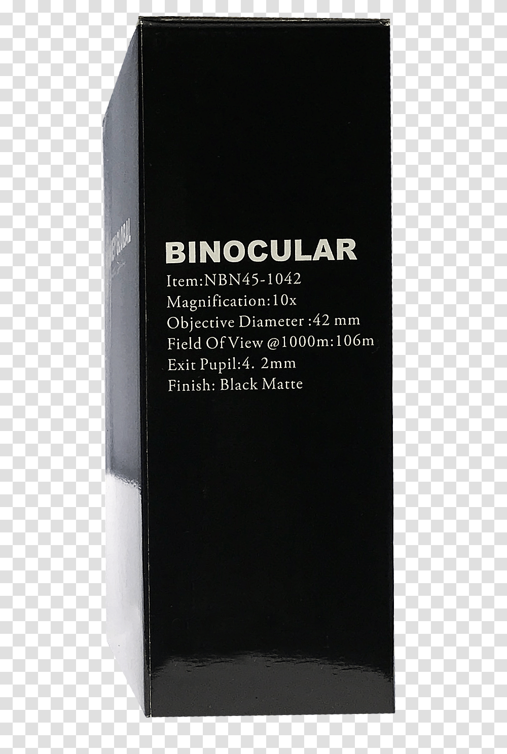 Binocular Box Side, Book, Bottle, Beverage Transparent Png
