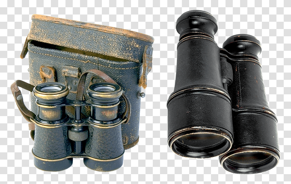 Binoculars Field Military Optics Appliance Old Transparent Png