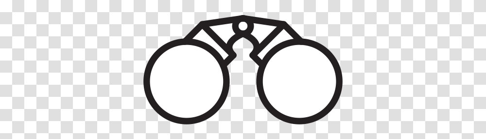 Binoculars Free Icon Of Selman Icons Dot, Stencil, Text, Symbol Transparent Png