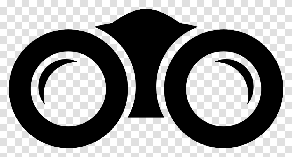 Binoculars Icon Free Download, Tape, Stencil, Logo Transparent Png