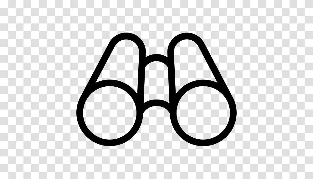 Binoculars Icon With And Vector Format For Free Unlimited, Gray, World Of Warcraft Transparent Png