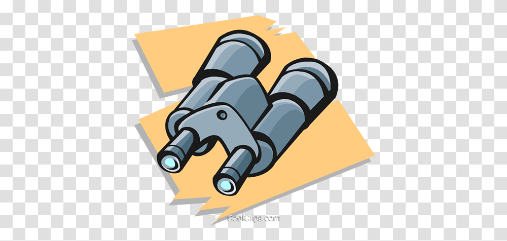 Binoculars Royalty Free Vector Clip Art Illustration, Suspension Transparent Png