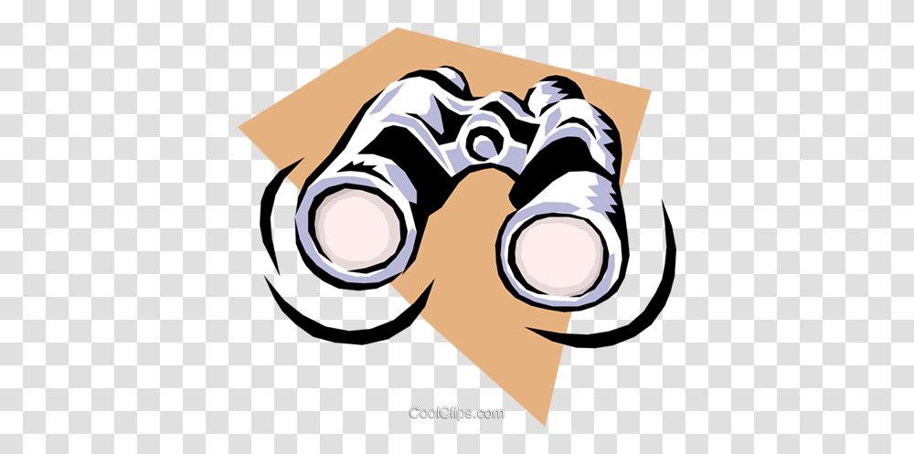 Binoculars Royalty Free Vector Clip Art Illustration Transparent Png