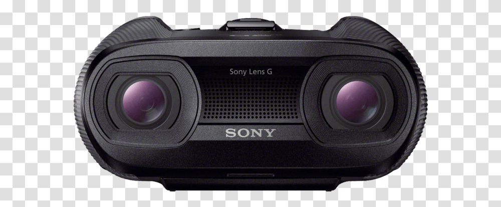 Binoculars Sony In T Mi 3d Full Hd Camcorder Oriental, Camera, Electronics, Digital Camera, Stereo Transparent Png