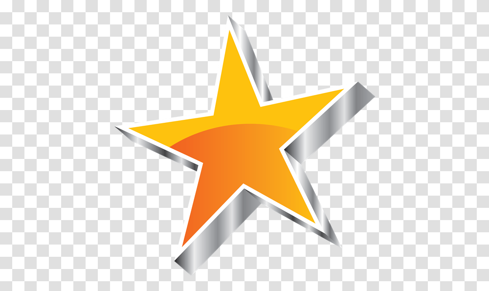 Bintang 3d Vector, Cross, Star Symbol Transparent Png